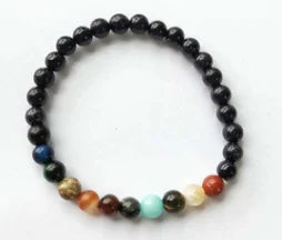 Eight Planets Natural Stone Lovers  Bracelet